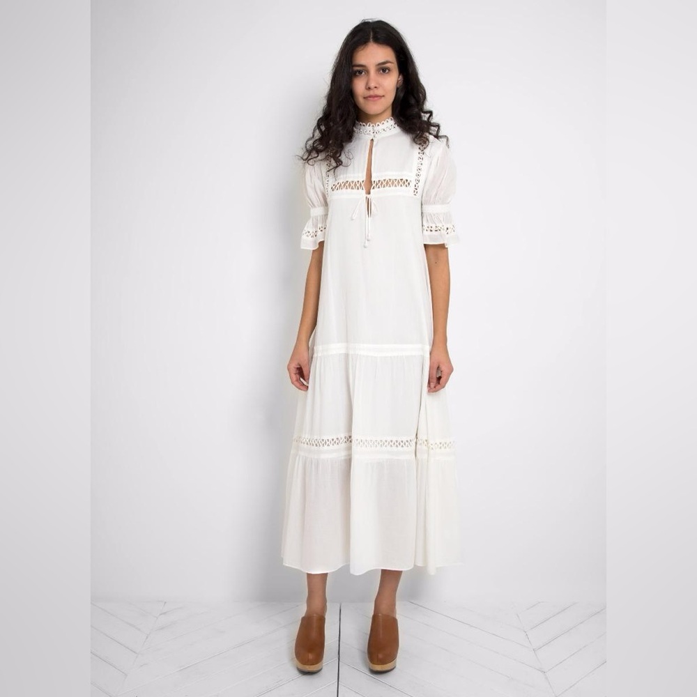 Apiece Apart Eyelet detail dress